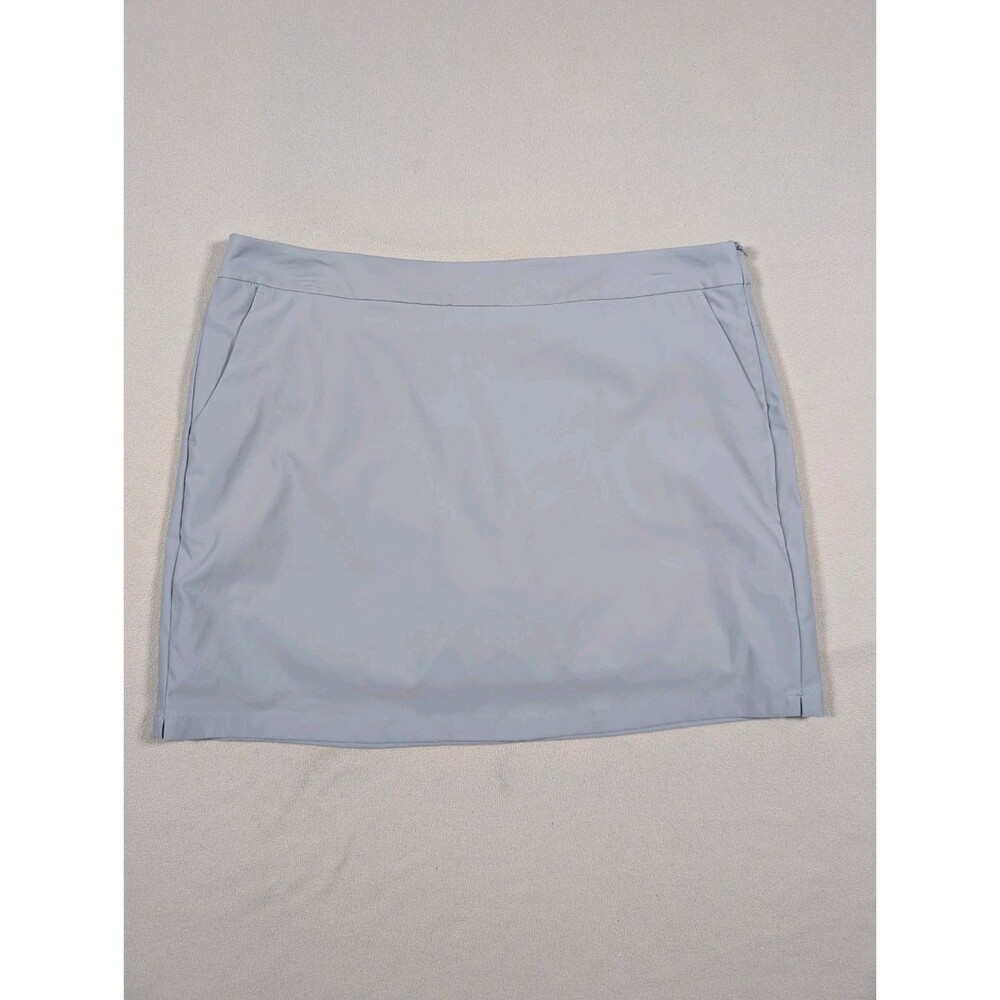 NWT Nike Dri-Fit Flex Women's Sz 12 Gray Skort Golf Tennis Athletic Back Skirt